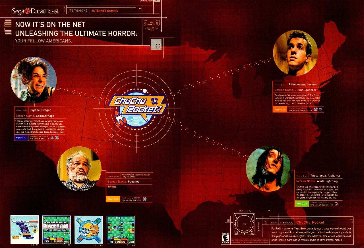 Chu Chu Rocket! “Now it’s on the net unleashing the ultimate